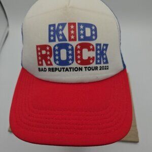Kid Rock Bad Reputation Tour 2022 Trucker Hat Snapback